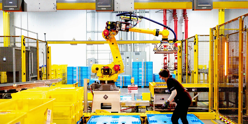 Amazon’s robot workers skyrocketed in less than five years