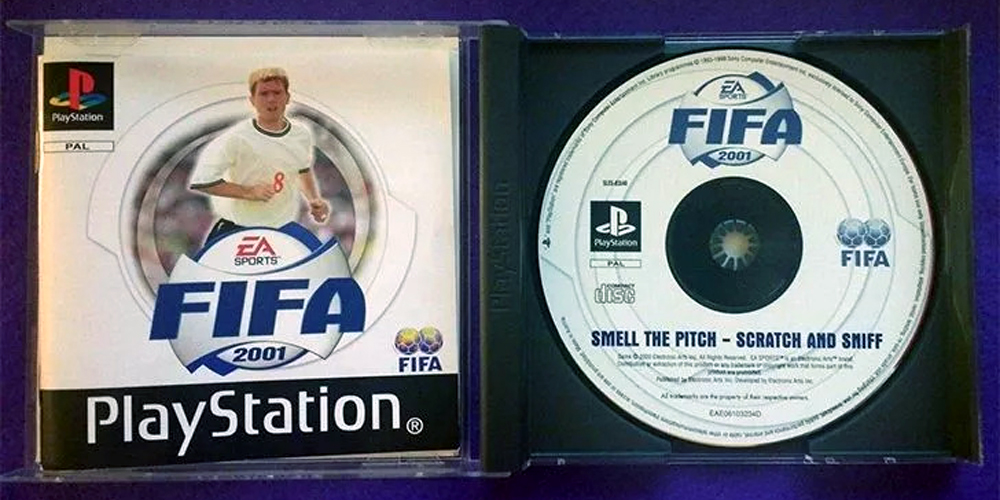 PlayStation 1 had Scratch and Sniff discs