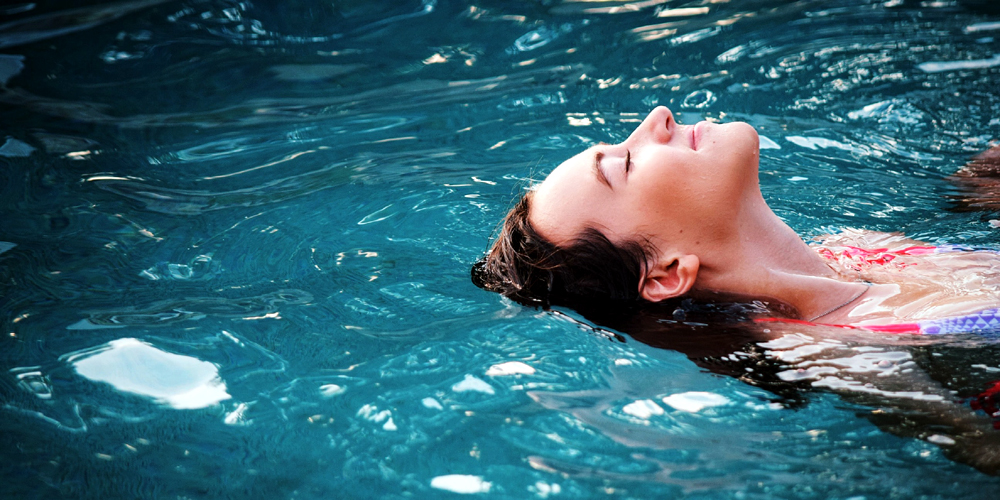 Swimming keeps your heart happy & healthy.