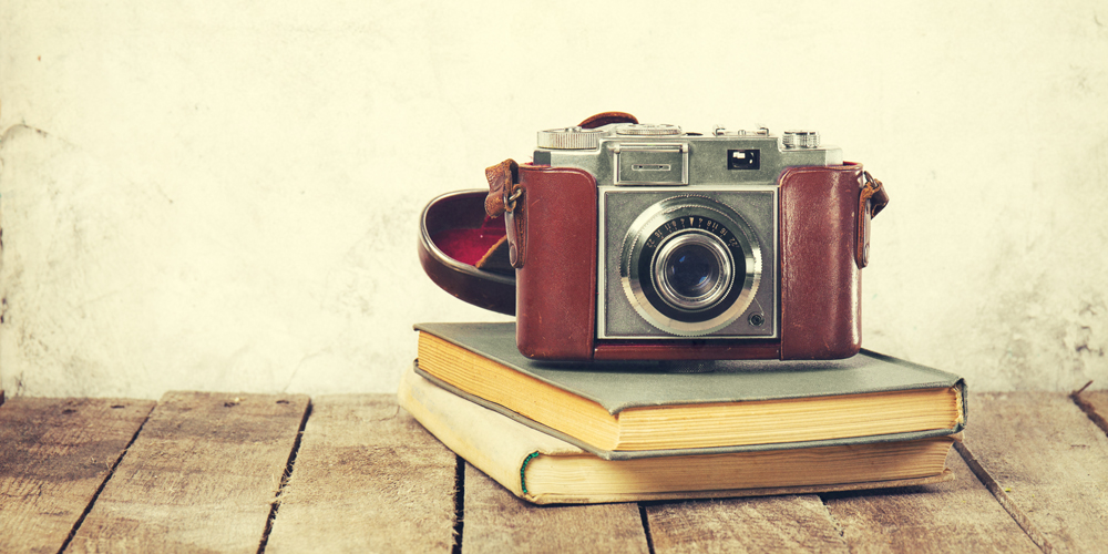 The first camera needed an incredibly long exposure
