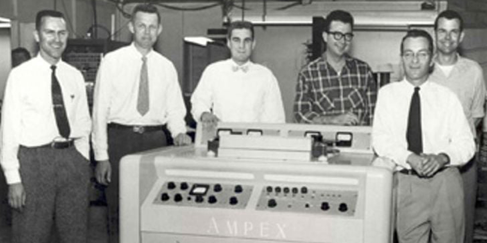The first-ever VCR was the size of a piano