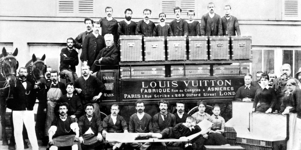 Three generations of Vuitton men managed it